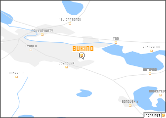 map of Bukino