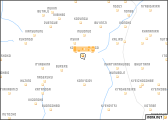 map of Bukiro