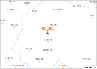 map of Bukiro