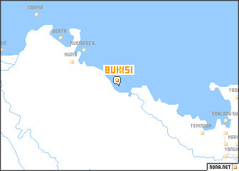 map of Bukisi