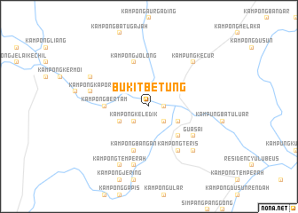 map of Bukit Betung
