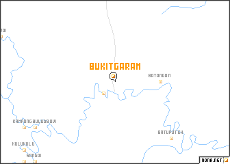 map of Bukit Garam