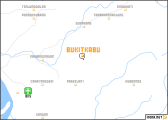 map of Bukitkabu