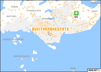 map of Bukit Merah Estate