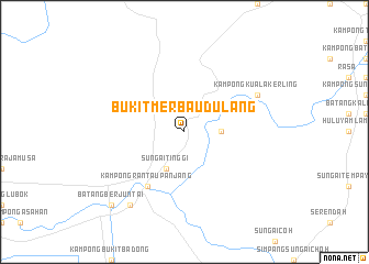 map of Bukit Merbau Dulang