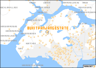 map of Bukit Panjang Estate