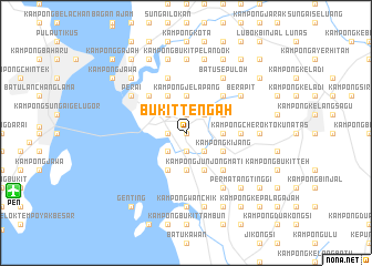 map of Bukit Tengah