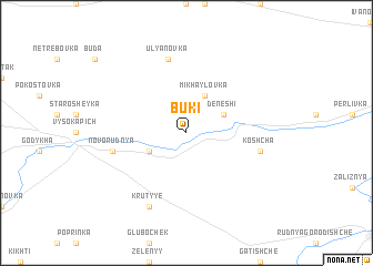 map of Buki