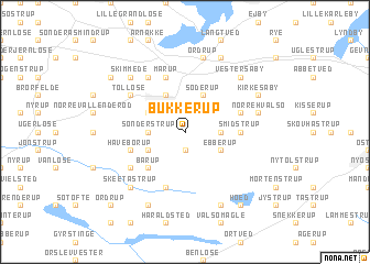 map of Bukkerup