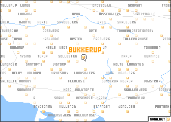 map of Bukkerup