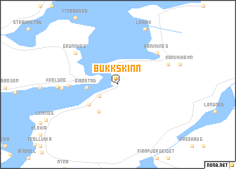 map of Bukkskinn