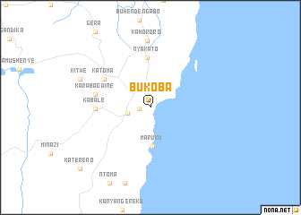 map of Bukoba