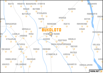 map of Bukoloto