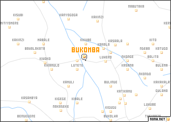 map of Bukomba