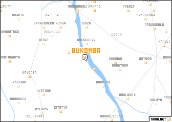 map of Bukomba