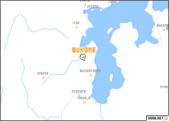 map of Bukome