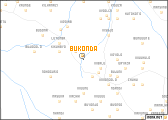 map of Bukonda