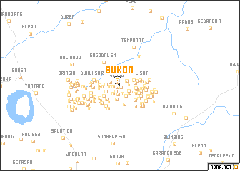 map of Bukon