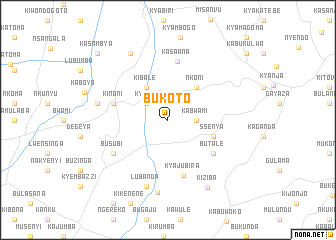 map of Bukoto