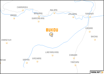 map of Bukou