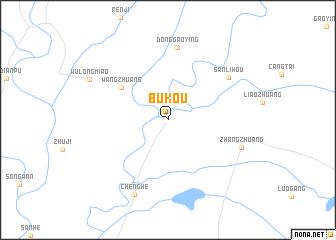 map of Bukou