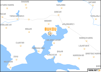 map of Bukou