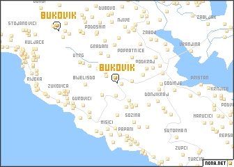 map of Bukovik