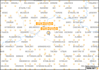 map of Bukovina