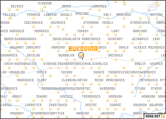map of Bukovina