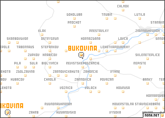 map of Bukovina