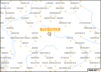 map of Bukovinka