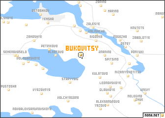 map of Bukovitsy