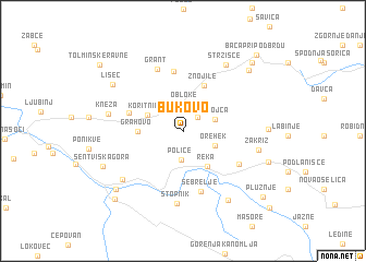 map of Bukovo