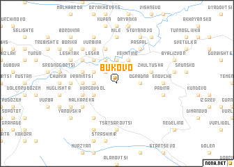 map of Bukovo