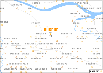 map of Bukovo