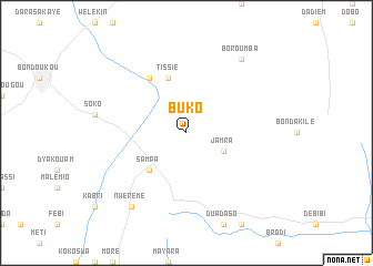 map of Buko