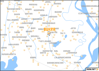 map of Bukra