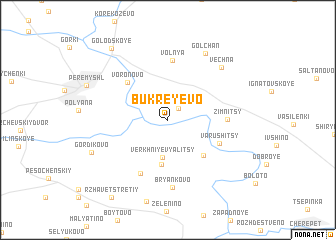 map of Bukreyevo