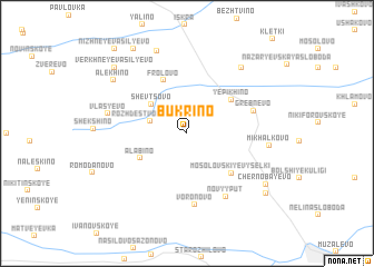 map of Bukrino