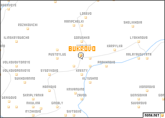 map of Bukrovo