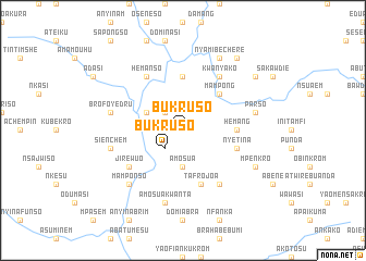 map of Bukruso