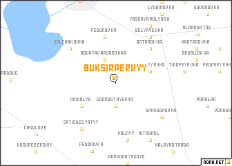 map of Buksir Pervyy
