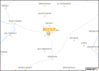 map of Buksir