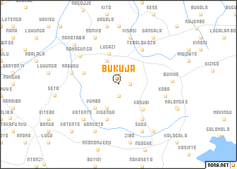 map of Bukuja