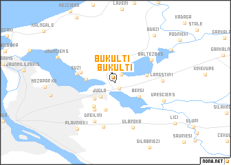 map of Bukulti