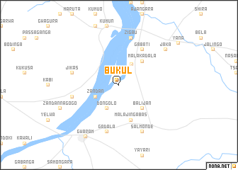 map of Bukul