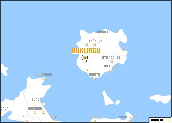 map of Bukungu