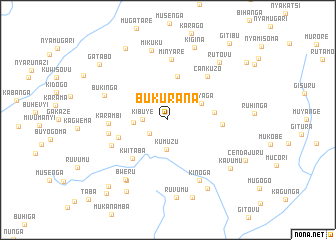 map of Bukurana
