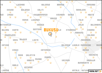 map of Bukusu