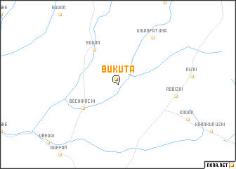map of Bukuta